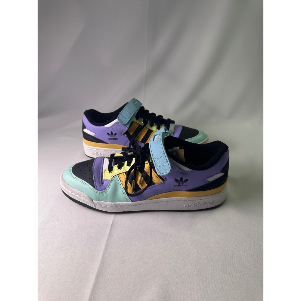 Adidas Forum Low Easter Men's Size 11 US GX2530 Hazy‎ Orange Leather Color Block